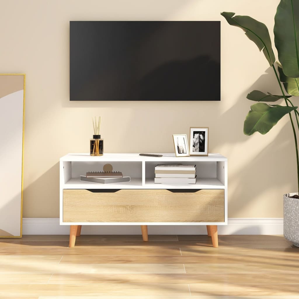 vidaXL TV Stand TV Console Sideboard TV Unit Home Media Unit Engineered Wood