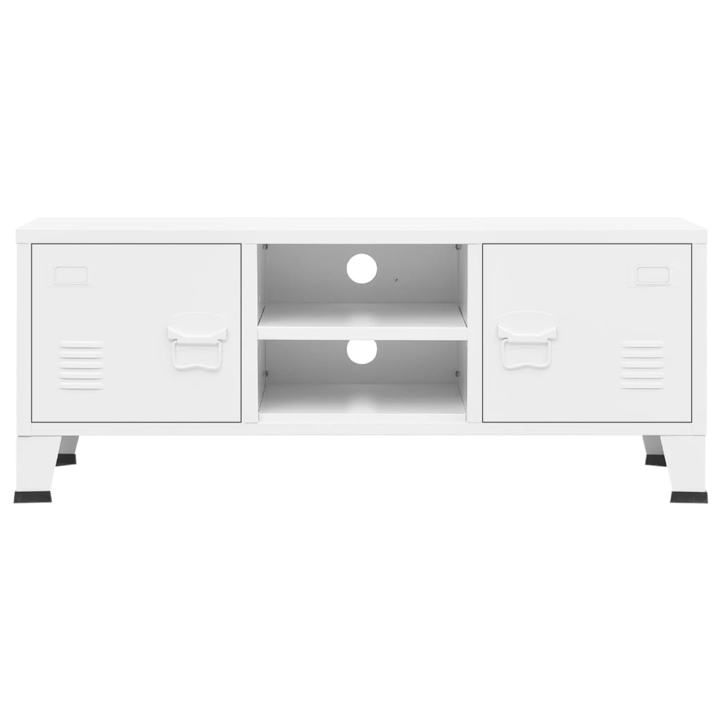 vidaXL TV Stand TV Console Sideboard TV Unit Home Media Unit Cupboard Metal
