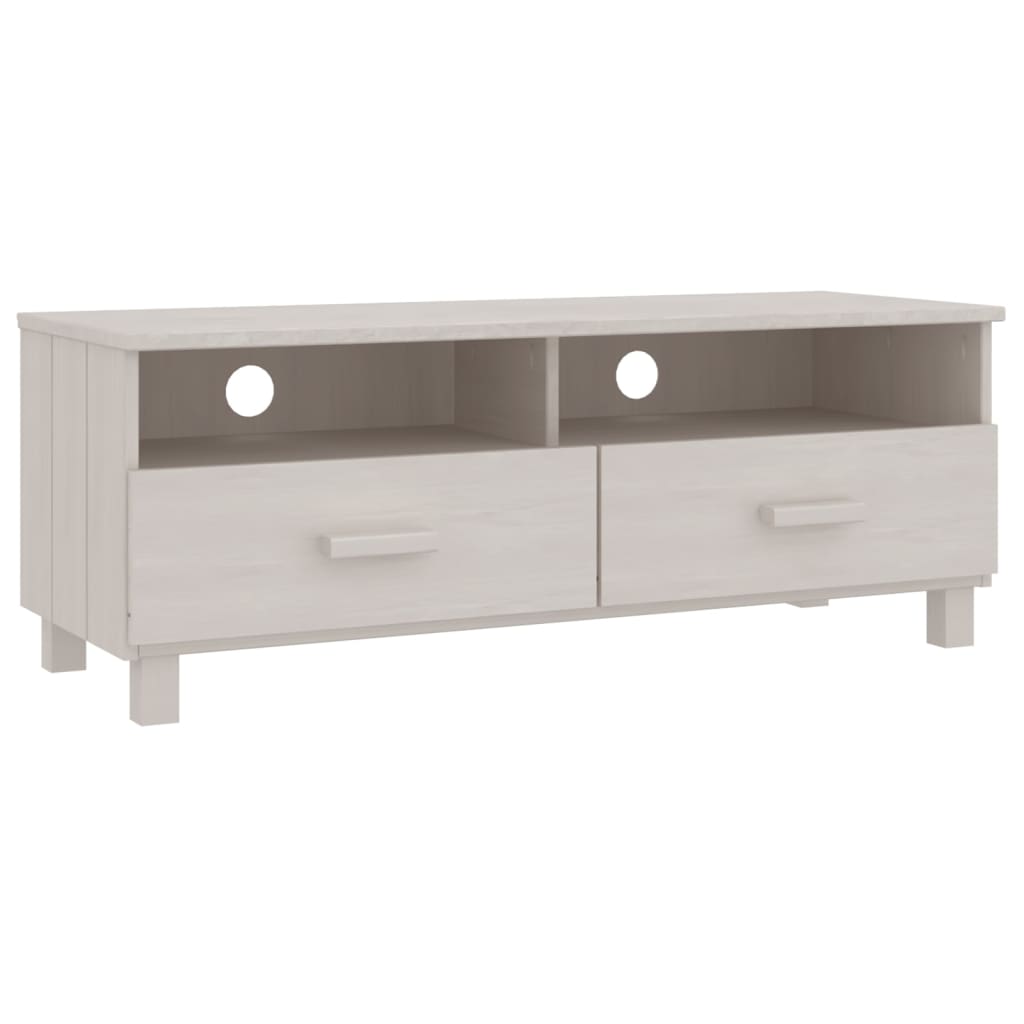vidaXL TV Stand TV Console Sideboard TV Unit Cupboard HAMAR Solid Wood Pine