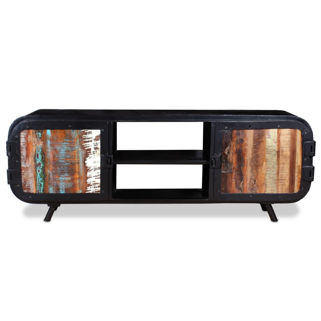 vidaXL TV Stand TV Console Sideboard TV Unit Media Unit Solid Reclaimed Wood