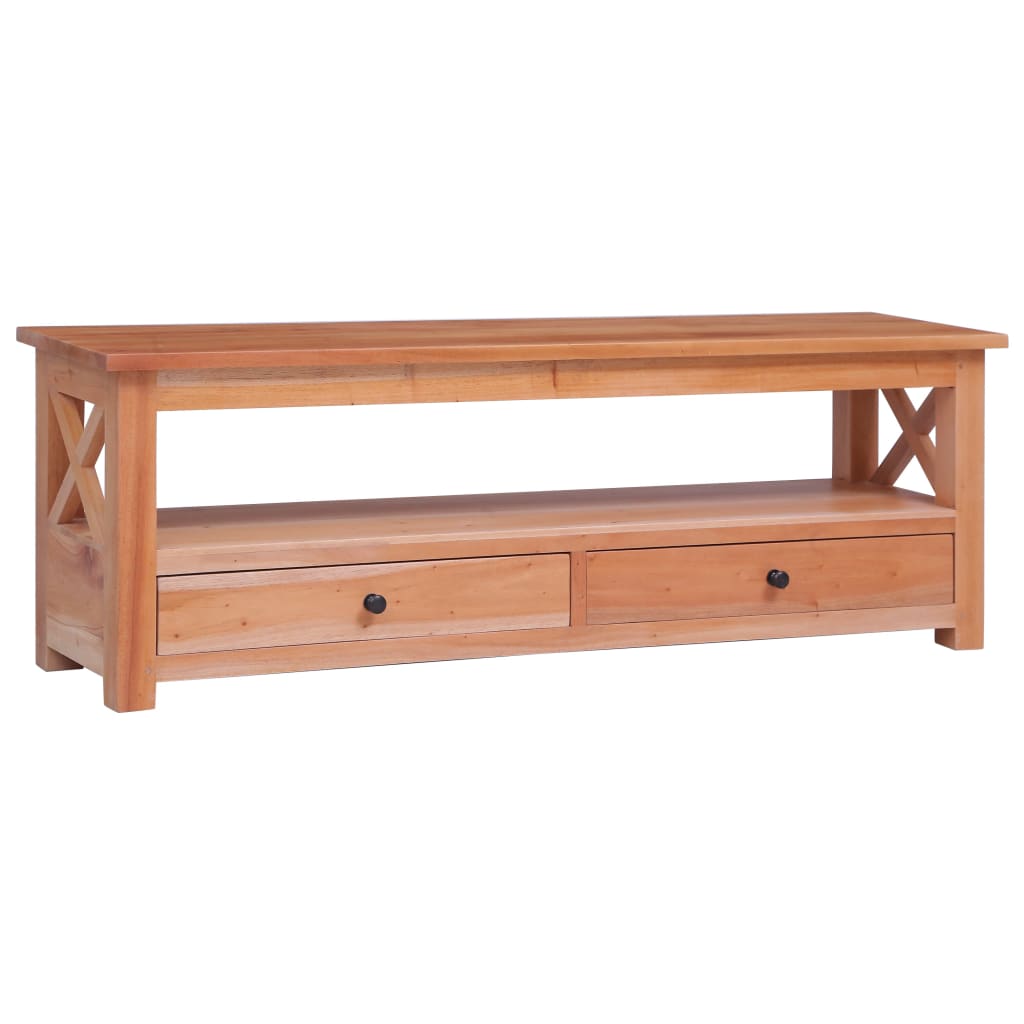 vidaXL TV Stand TV Unit Sideboard TV Console Media Unit Solid Mahogany Wood