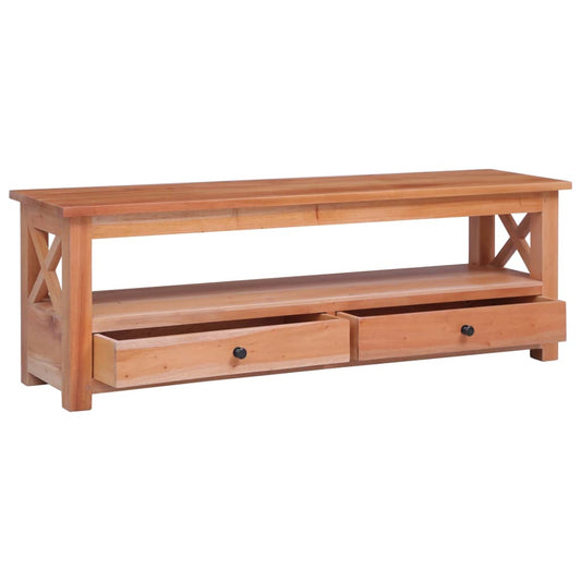 vidaXL TV Stand TV Unit Sideboard TV Console Media Unit Solid Mahogany Wood