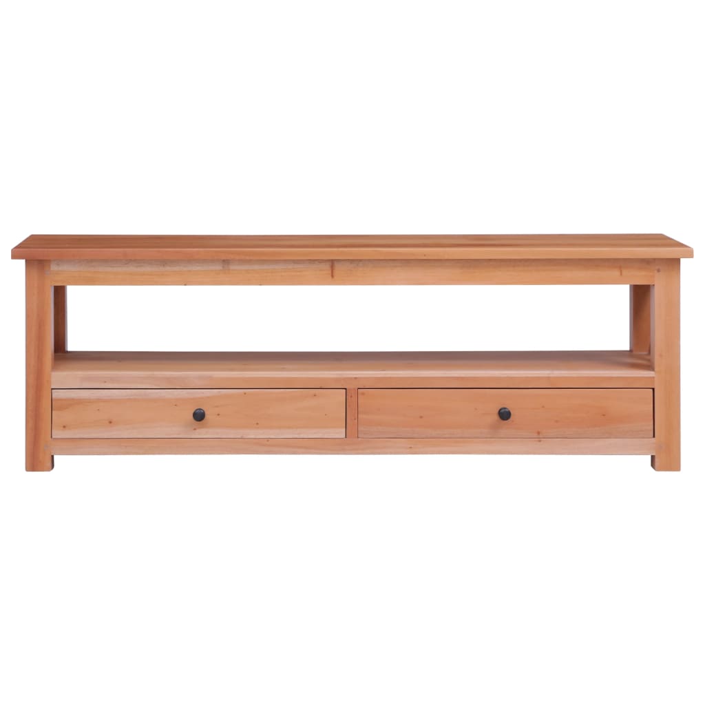 vidaXL TV Stand TV Unit Sideboard TV Console Media Unit Solid Mahogany Wood