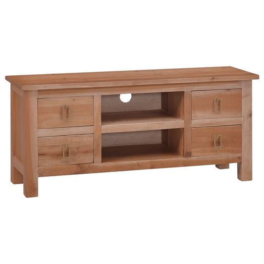 vidaXL TV Stand TV Unit Sideboard TV Console Media Unit Solid Mahogany Wood