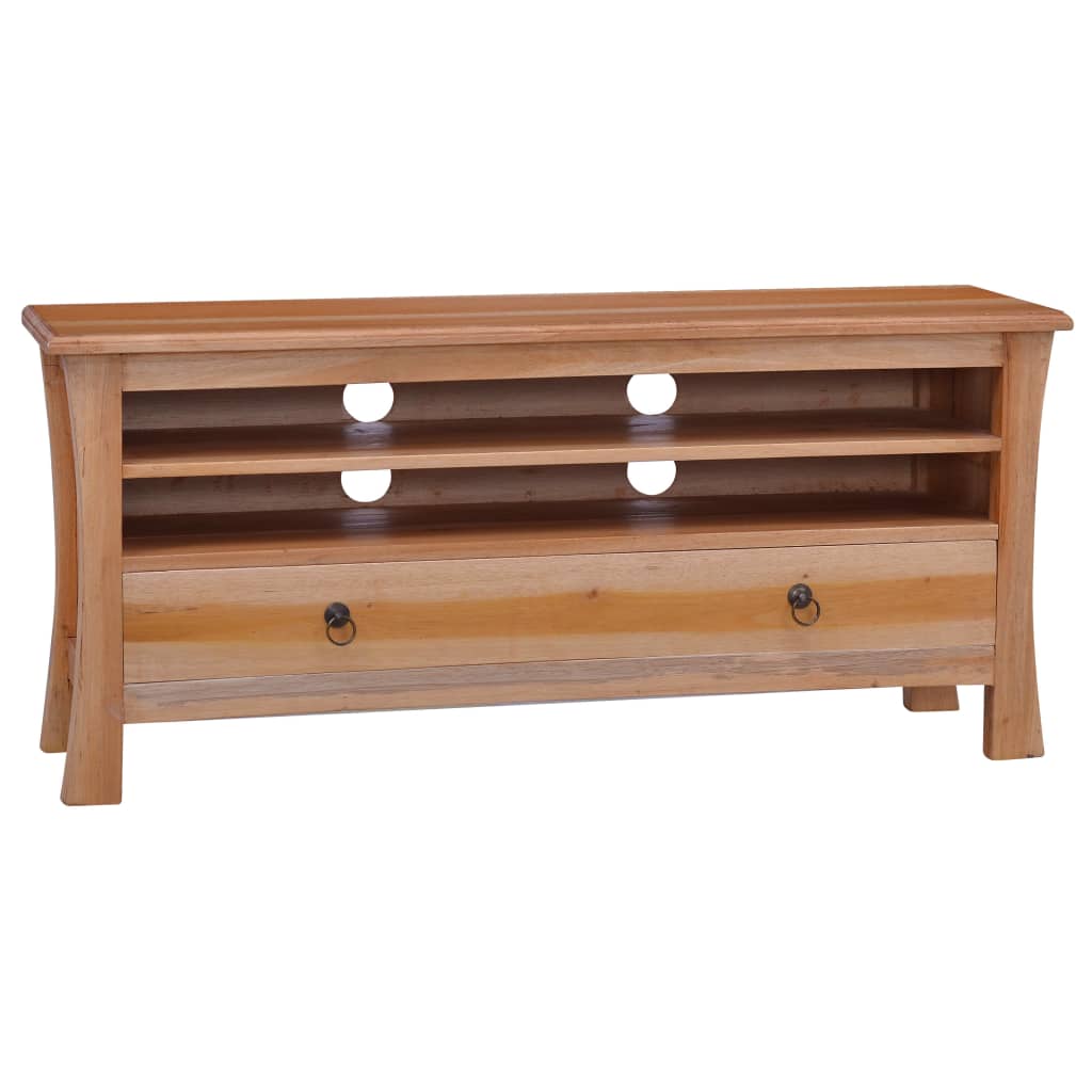 vidaXL TV Stand TV Unit Sideboard TV Console Media Unit Solid Mahogany Wood