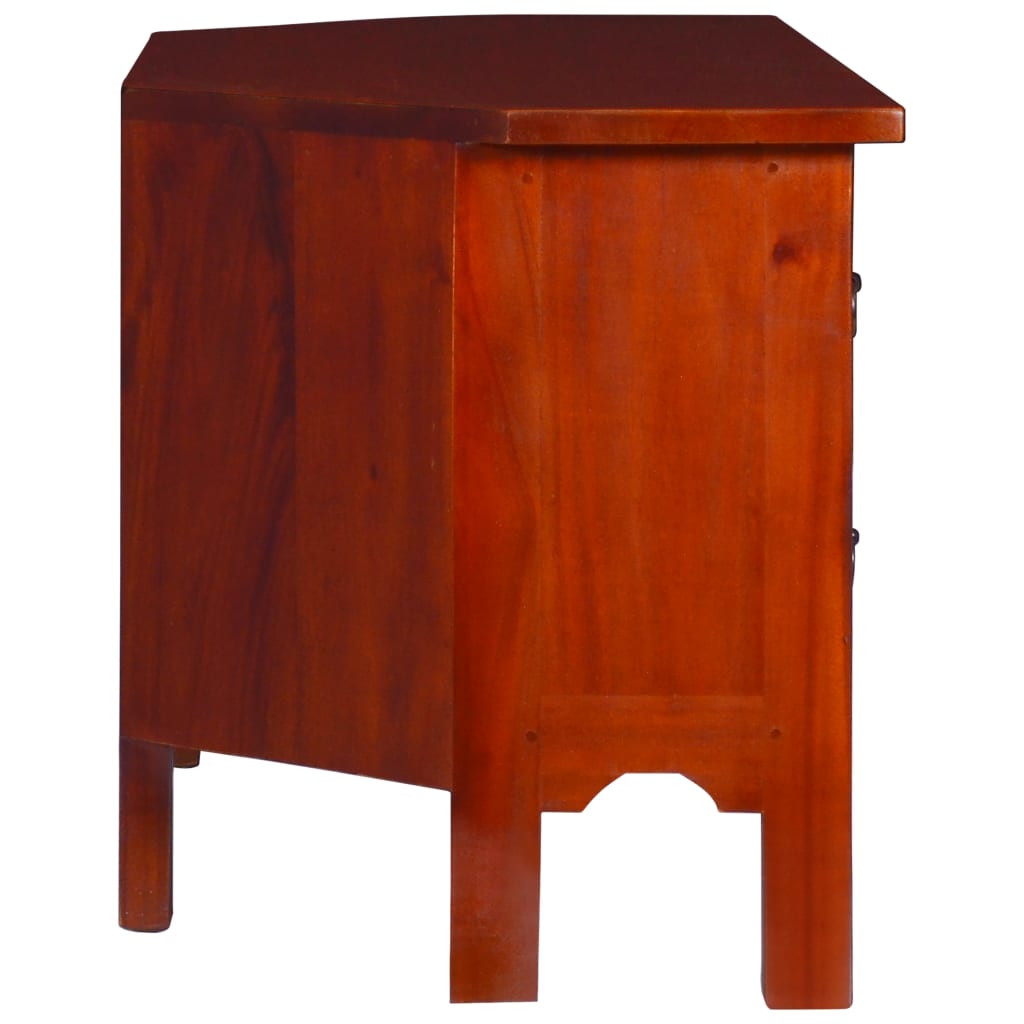 vidaXL TV Stand TV Unit Sideboard TV Console Media Unit Solid Mahogany Wood